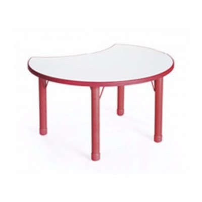 Children furniture semi circle children study table